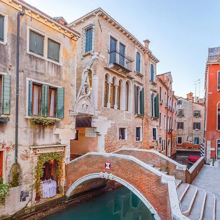 Canal View San Marco Rialto - Dogaressa Palace 1872 * Venedig