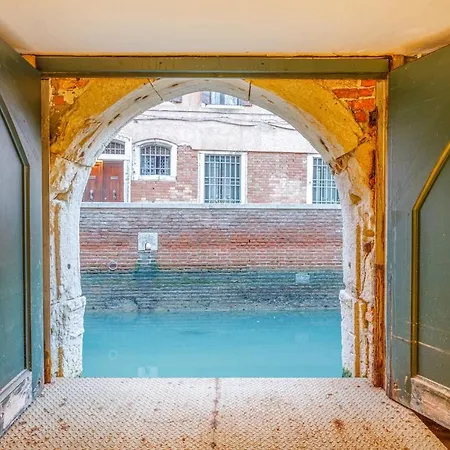 Canal View San Marco Rialto - Dogaressa Palace 1872 * Venedig